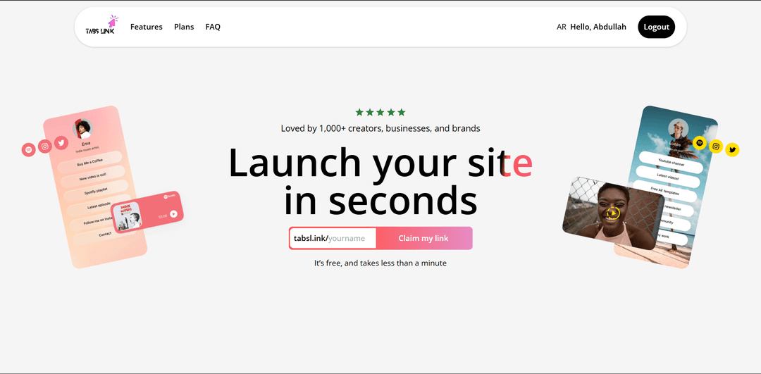 Tabs Link